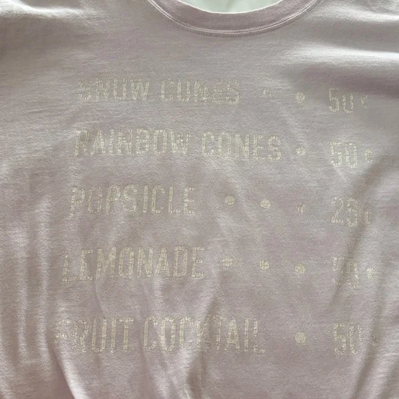 MOTHER Lavender Graphic Short Sleeve Tee - Picture 5 of 7